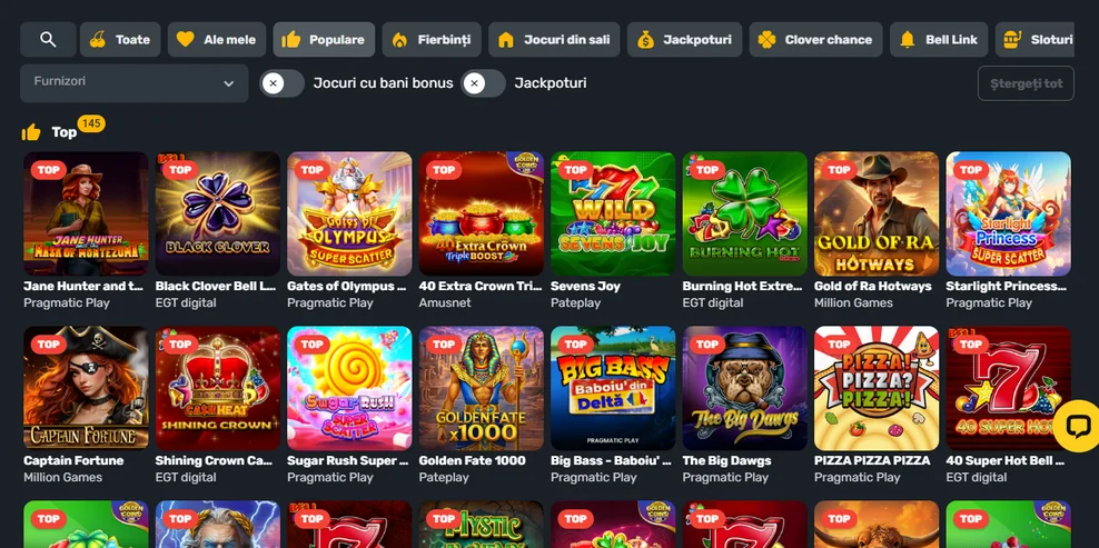 Răsfoiește jocurile Prima Casino